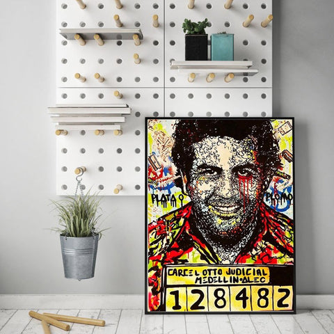 Pablo Escobar Plata O Plomo HD Canvas