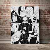 Akatsuki Naruto Manga Canvas