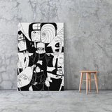 Akatsuki Naruto Manga Canvas