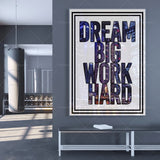 DREAM BIG! Daily Reminder Canvas