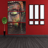 Triptych Buddha Canvas
