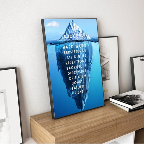 Iceberg of Success Canvas