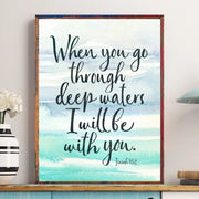 Isaiah 43:2 Bible Verse Quote
